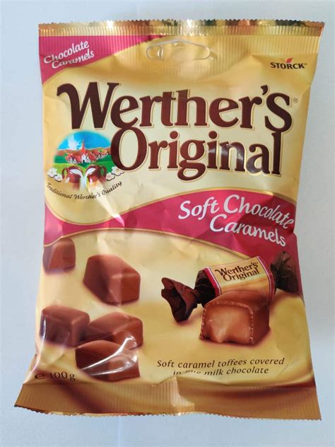 Werthers Original Soft Chocolate Caramels Candy 100g Grocery And Gourmet Foods