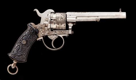 Sold Price Mid 19th Century Belgian Pinfire Da Revolver May 6 0114