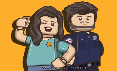 Draw You Awesome Lego Minifigure Portrait With Your Picture By Kooarts