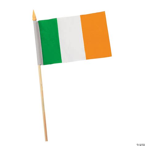 Small Cloth Irish Flags 6 X 4 Oriental Trading