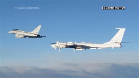 Uk Raf Launches Typhoon Fighters To Intercept Two Russian Long Range