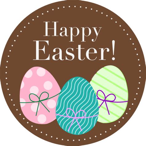 Happy Easter Eggs Clip Art At Vector Clip Art