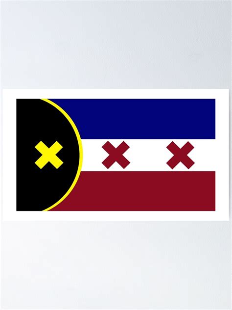 Dream Smp Flag Poster By Blackholywings Redbubble