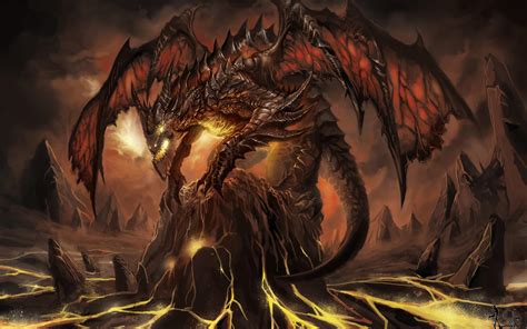 Demon Dragon Wallpapers Top Free Demon Dragon Backgrounds WallpaperAccess