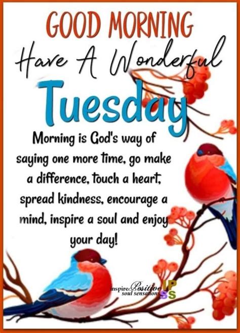 tuesday morning inspirational greetings wisdom good morning quotes