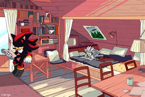 The Room Concept By Genjoany Sonic And Shadow Shadow The Hedgehog