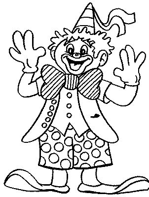 Pour imprimer les coloriages suivez les étapes suivante: Coloriage De Clown - Dessin et Coloriage