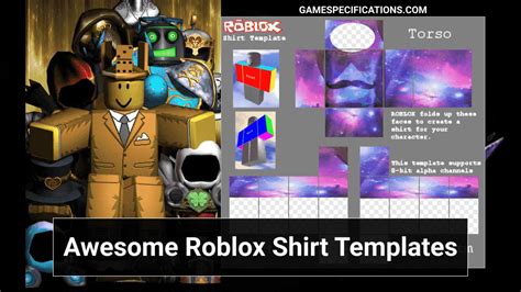 Roblox Shirt Templates Coolest Roblox Skins Templates For Minecraft