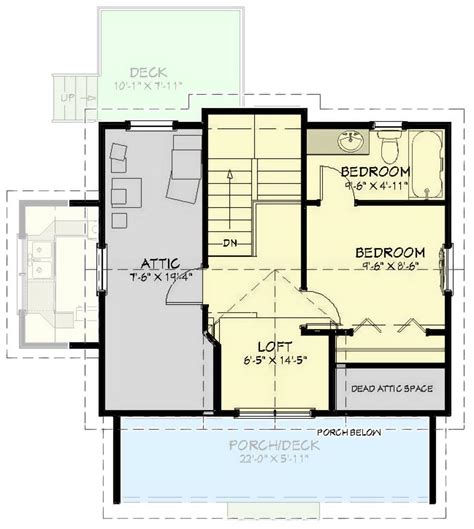 Exclusive 800 Square Foot House Plan With 2 Bedrooms 430816sng