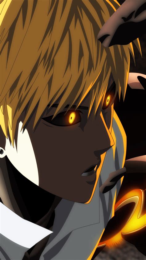 One Punch Man Iphone Genos Wallpapers Wallpaper Cave