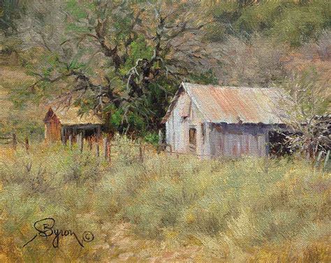 In this ongoing series, alex castaneda shares his knowledge of oil painting, specifically from the perspective of someone who learned to paint digitally first. Landscape Oil Paintings with Old Barns | Hagerman Art Blog ...