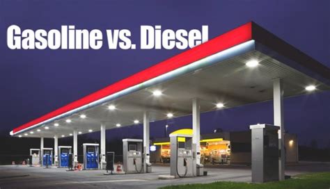 Gasoline Vs Diesel Fuel