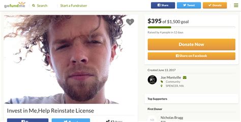 Gofundme Scam Grown Man From Spencer Wants 1500 Because Being A Free