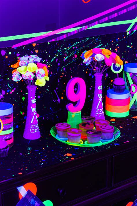 Karas Party Ideas Glow Dance Birthday Party Karas Party Ideas