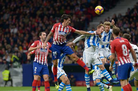 Atletico madrid and real sociedad square off on wednesday as la liga title race heats up. Atletico de Madrid vs Real Sociedad League 2018-2019 ...