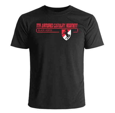 11th Armored Cavalry T Shirt New Army Unit T Shirts