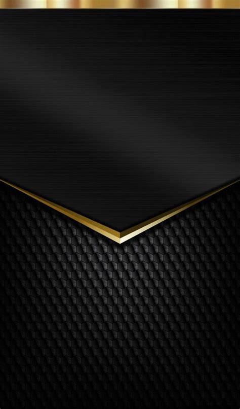Black And Gold Phone Wallpaper Technology