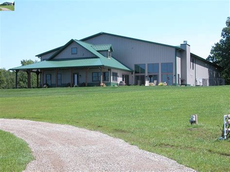 Residential Steel Pole Barn Cabins Walters Buildings