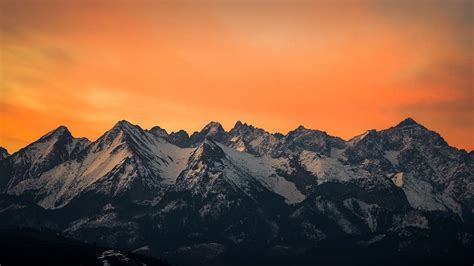 Wallpaper Id 131137 Nature Landscape Mountains Sky Clouds