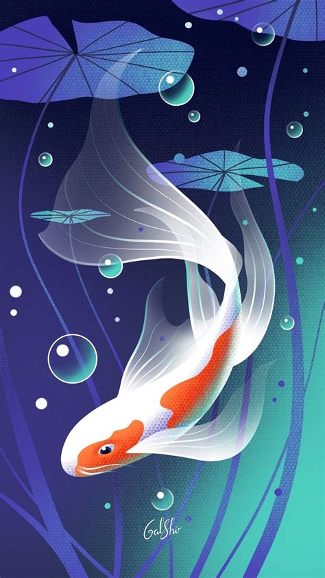 14 Koi Fish Iphone Wallpapers Wallpaperboat