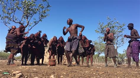 himba traditional dance in namibia youtube
