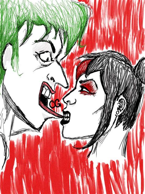 Harley Quinn And Joker Drawings At Explore