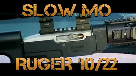 Ruger drops a new track dubbed bounce. Slow Mo ruger 10/22, Bolt bounce at 1200 frames per second - YouTube