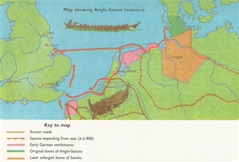 The History Of Invasion Of Britain During Anglo Saxons
