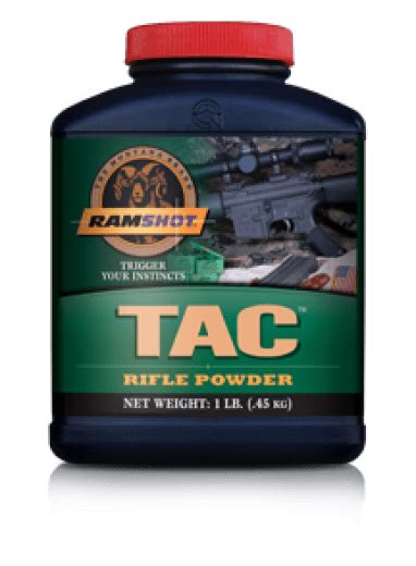 Ramshot Tac Powder Load Data