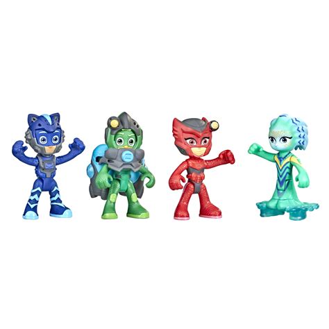 Pj Masks Underwater Heroes Dive Time Mission Action Figure Set Walmart