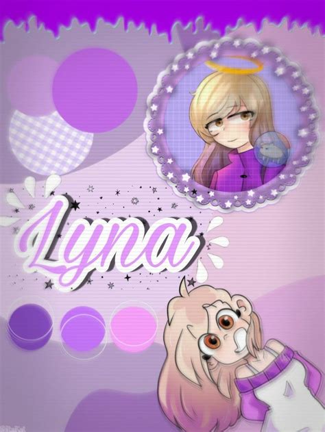 Fondo Lyna💜 Dibujos Animados Bonitos Usuarios De Youtuber Lyna Youtube