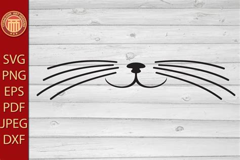 Cat Whiskers Eps  Dxf Svg Pdf Png Files