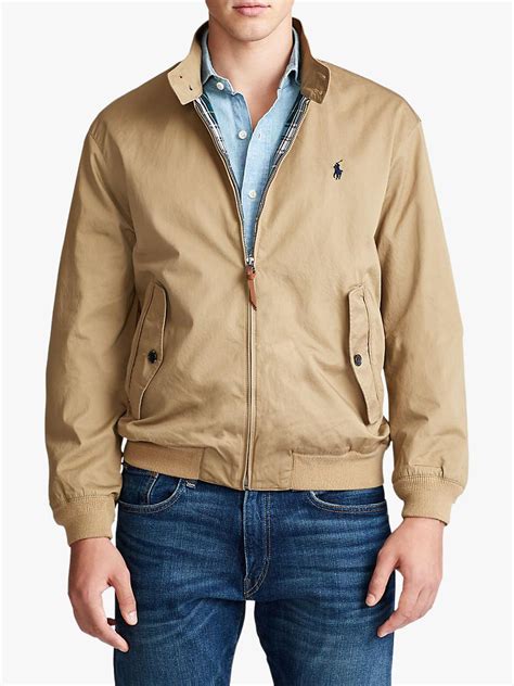 Polo Ralph Lauren Harrington Jacket In Beige Ubicaciondepersonascdmx