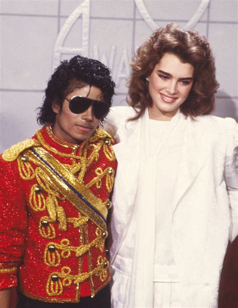 Brooke Shields And Michael Jackson Circa 1984 When They Were Dating R Oldschoolcool