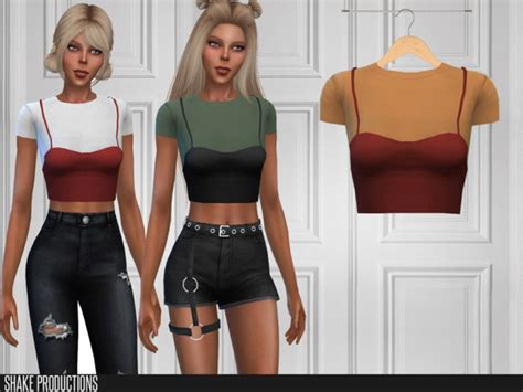 494 Top By Shakeproductions At Tsr Sims 4 Updates