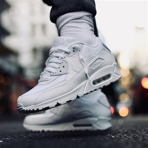 On Sale Nike Air Max 90 Triple White — Sneaker Shouts