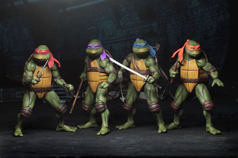 Teenage Mutant Ninja Turtles Pack Completo Tartarughe Ninja Neca