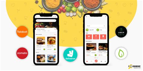 We offer food ordering app development services at the lowest price. Top 5 Food Delivery Apps In UAE | iCoderz Solutions