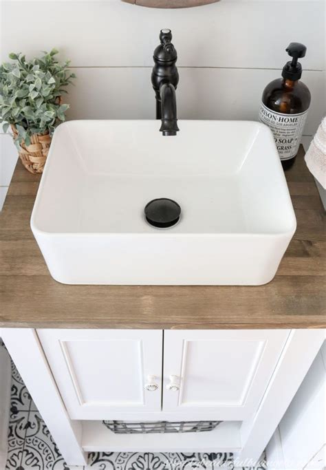 How To Install A Vanity And Vessel Sink Combo Simply Beautiful By