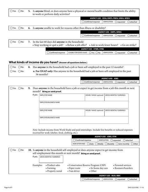 Form Dhs 5223 Eng Fill Out Sign Online And Download Printable Pdf