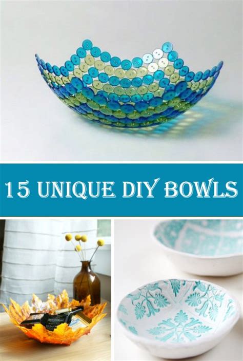 15 Unique Diy Bowls Crafts And Diy