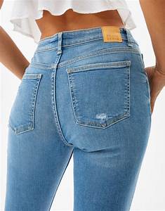 Bershka Low Rise Skinny Jeans