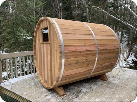 Panoramic Barrel Sauna Canada