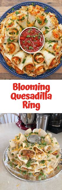 Chilewich bamboo runner, $55, blooming dales.com. Blooming Quesadilla Ring | so delish food recipes