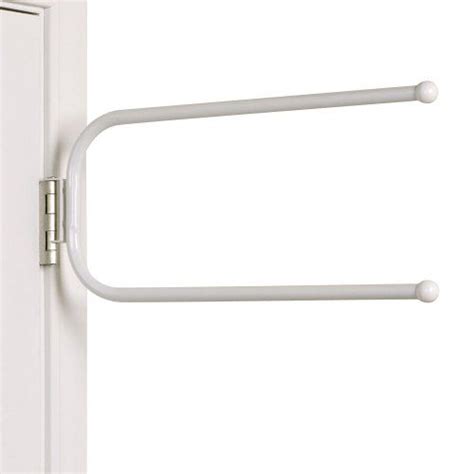 Household Essentials Hinge It Spacemaker Double Bar Rack White
