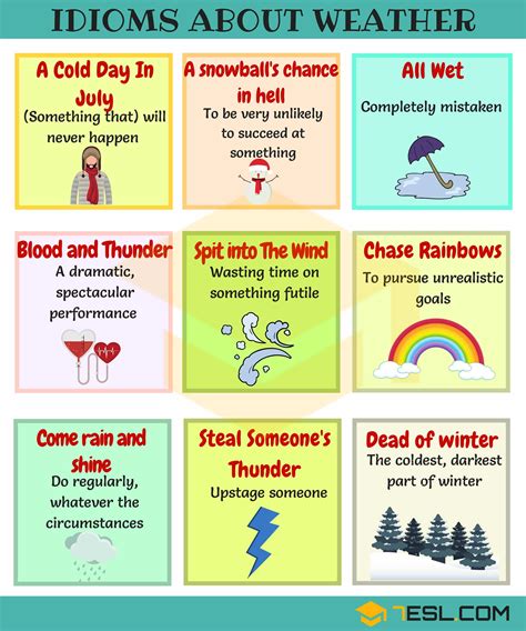 Common Nature Idioms In English With Meaning And Examples Efortless