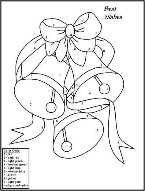 Color pictures of reindeer, christmas trees, santa claus and more. Christmas Color By Numbers - Best Coloring Pages For Kids