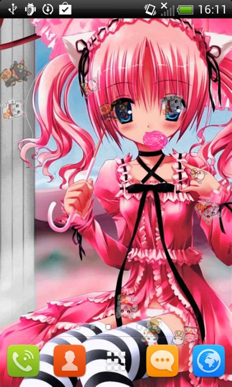 Free Anime Neko Girls Live Wallpaper Apk Download For