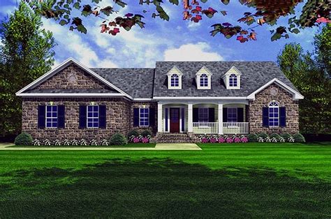 Country Style House Plan 3 Beds 25 Baths 2002 Sqft Plan 21 130