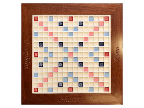 Custom Wood Scrabble Boards - Vancouver WoodSmith